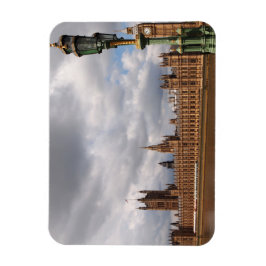Gran Ben y Parlamento en el imán rectangular de Lo