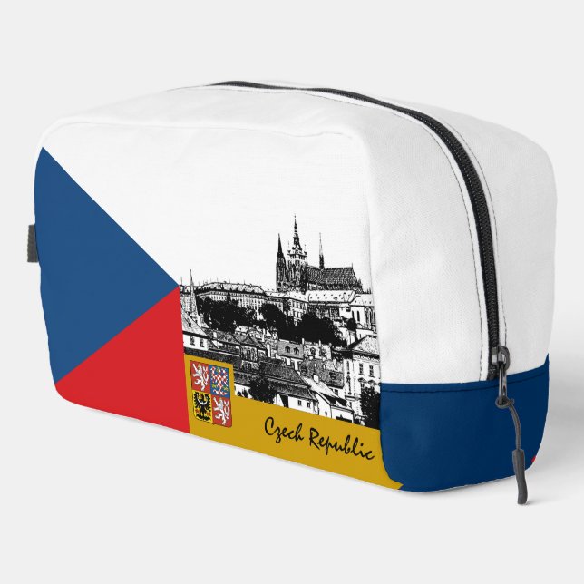 Gran bolsa checa, moda de Praga y Bandera Checa (Esquina derecha)