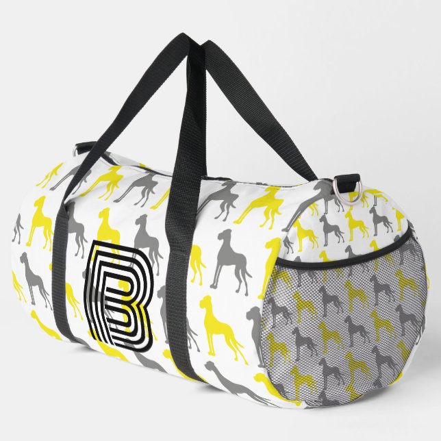 Gran Bolsa de Duffle Monogramada Dane (Esquina derecha)