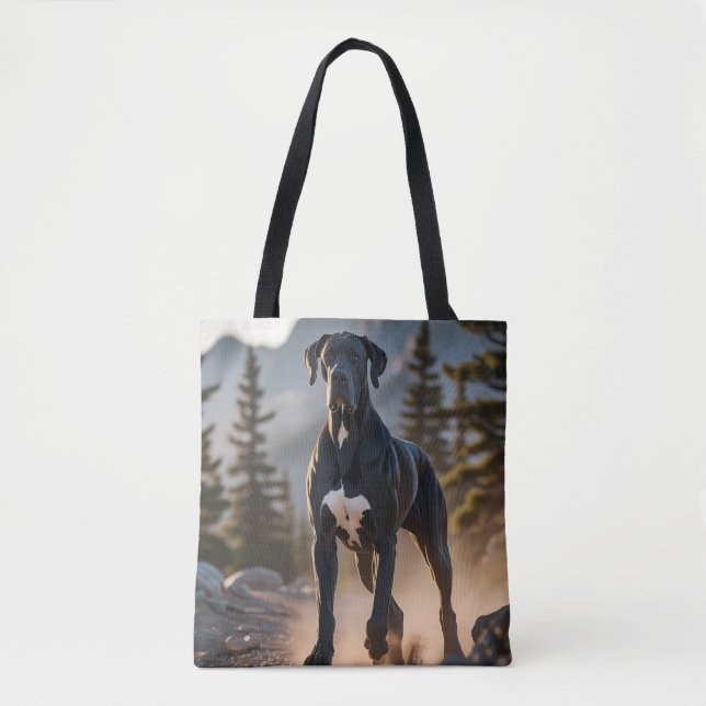 Gran Bolsa De Tote De Houlder Elegante De Danés (Anverso)