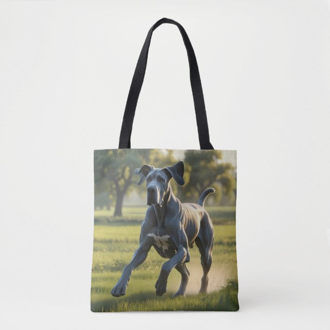 Gran Bolsa De Tote De Houlder Elegante De Danés (Anverso)