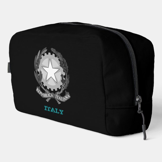 Gran bolsa italiana, escudo italiano de armas/band (Esquina derecha)