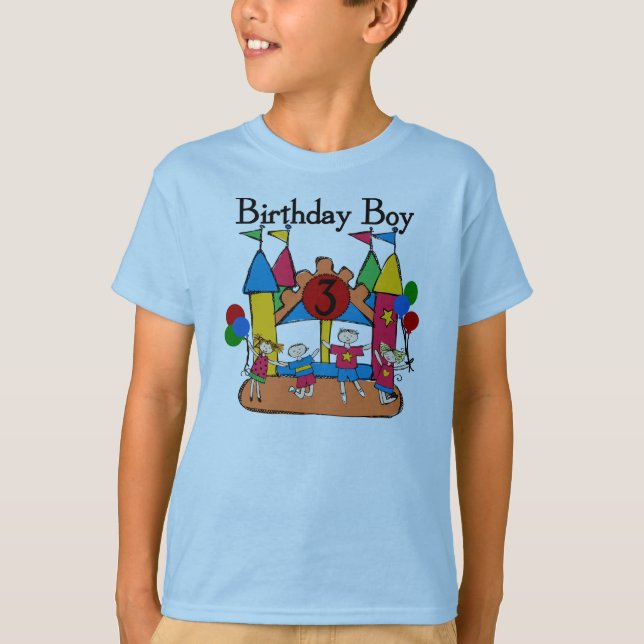 Gran Bonza Boy 3 cumpleaños camisetas y regalos de (Anverso)