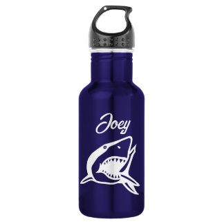 Gran botella de agua personalizada para tiburones