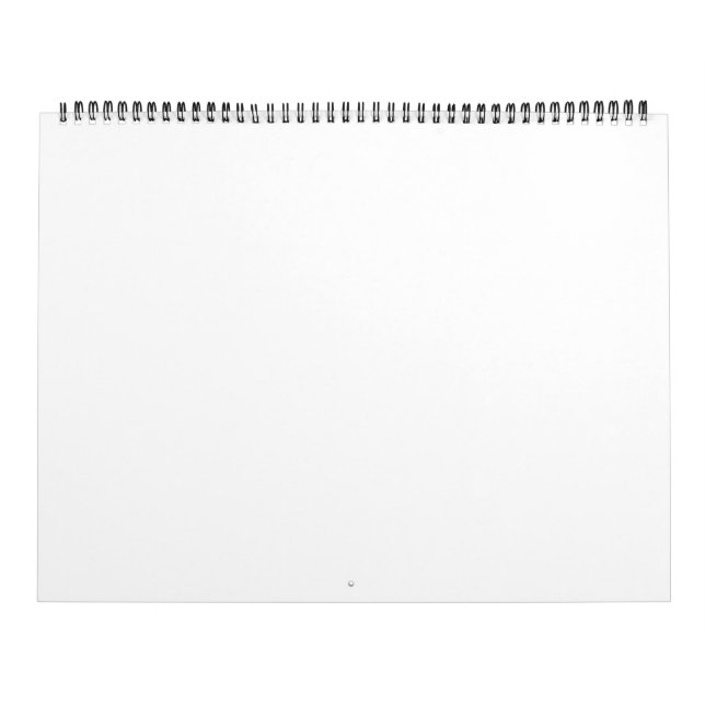 gran calendario en blanco 2027 (Tapa)