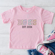 Gran Camisa De Sis Est 2024 | Invitación del bebé