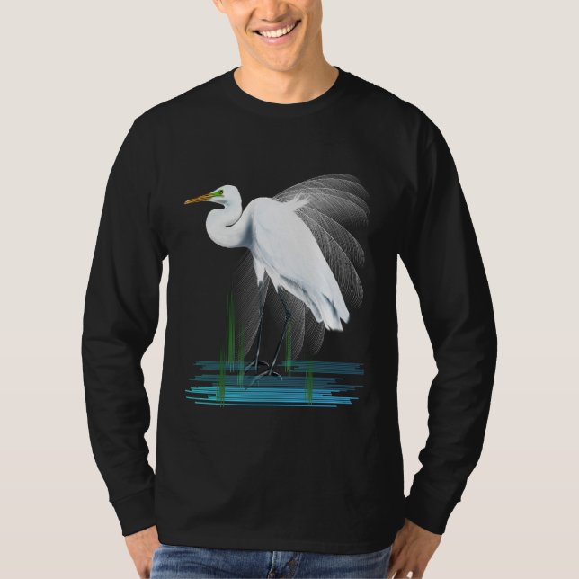 Gran camisa del Egret (Anverso)