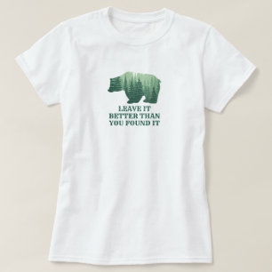 Gran camiseta al aire libre