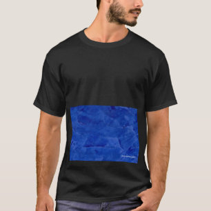 Gran camiseta azul oscuro y negrita
