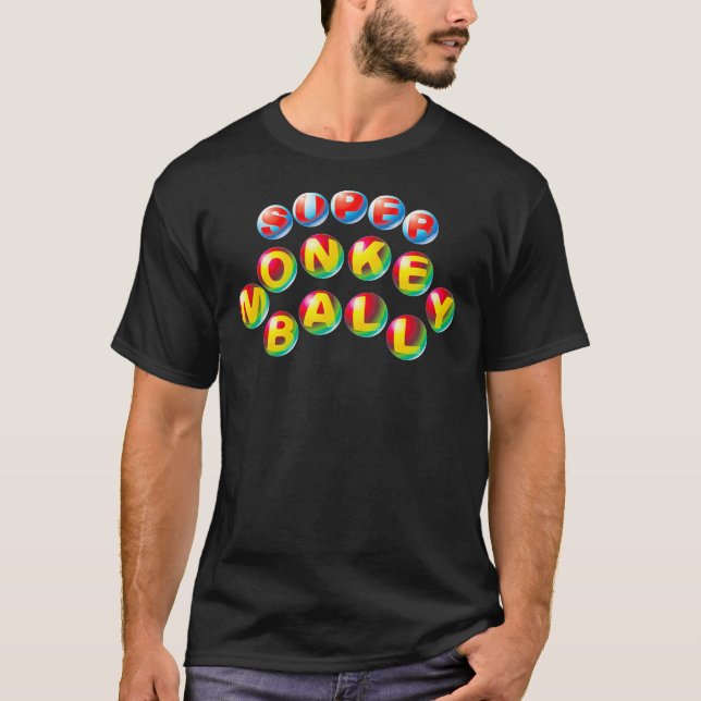 Gran camiseta clásica con logotipo de bola de mono (Anverso)