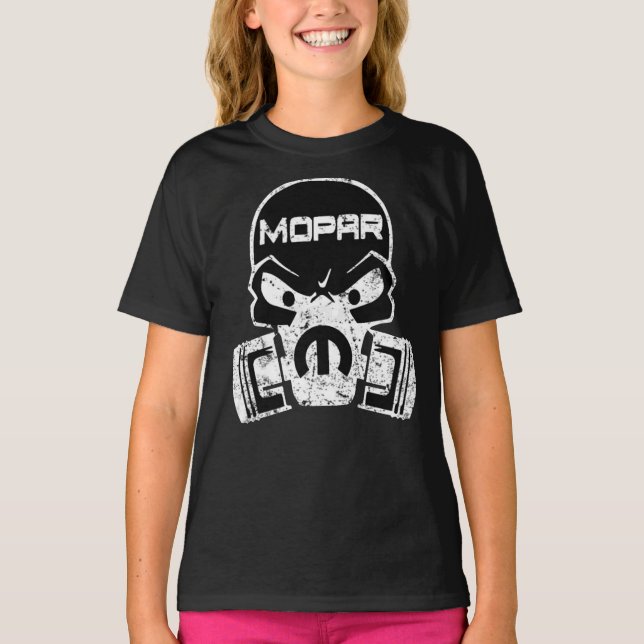 Gran camiseta clásica con logotipo de Mopar (Anverso)
