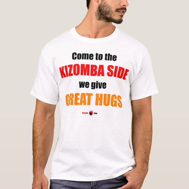 Gran camiseta de Kizomba de los abrazos (Anverso)