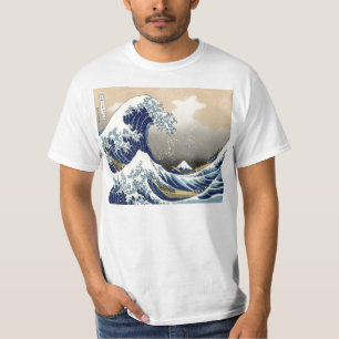 Gran camiseta de la onda