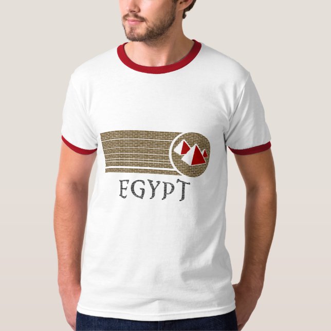 Gran camiseta de las pirámides de Egipto (Anverso)