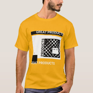 gran camiseta de los productos