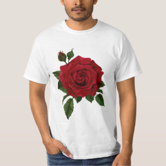 Gran camiseta de valor para hombres Rosa este clás