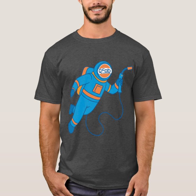 Gran camiseta de Welder de ASStronaut (Anverso)