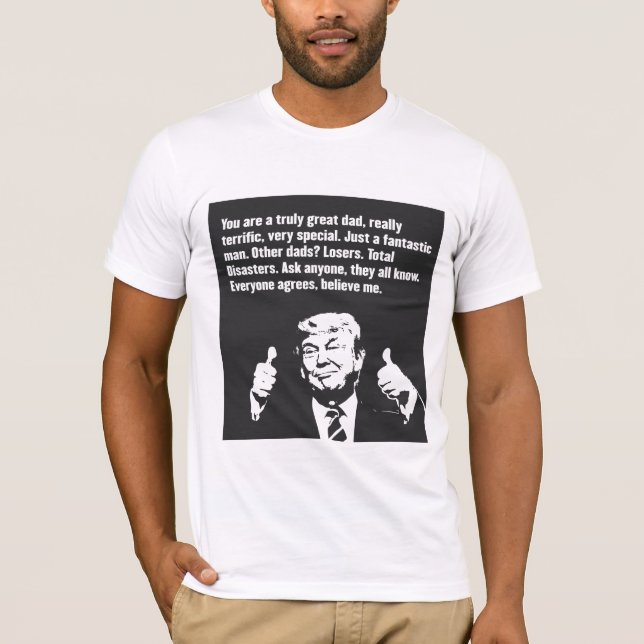 Gran camiseta del papá de Donald Trump (Anverso)