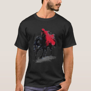 Gran camiseta esencial del lobo malo