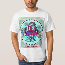 Gran camiseta Roboto