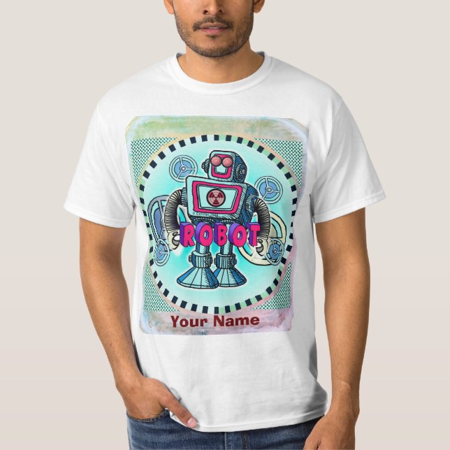 Gran camiseta Roboto (Anverso)
