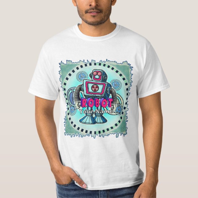Gran camiseta Roboto (Anverso)