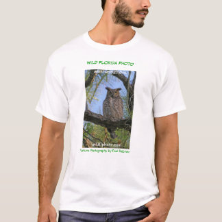Gran camiseta salvaje de la foto de la Florida del