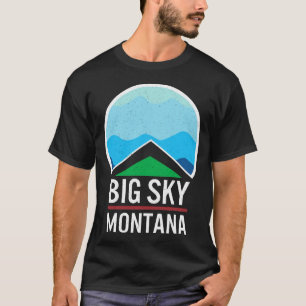 Gran camiseta Sky Montana, estación de esquí Big S