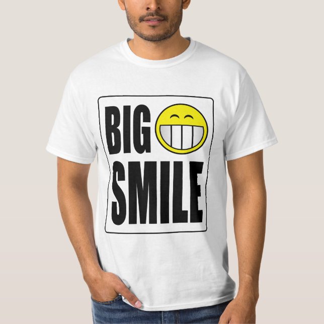 Gran camiseta sonriente (Anverso)