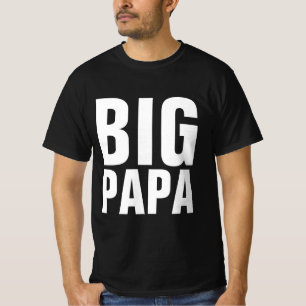 GRAN CAMISETAS DE MENOS DE HOMBRES DE PAPA
