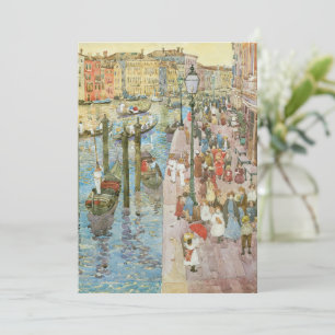 Gran Canal de Venecia, por Maurice Prendergast