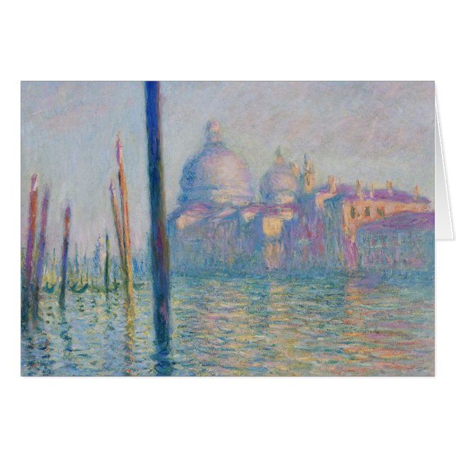 Gran Canal Monet Venecia Italia Pintura clásica (Anverso (Horizontal))