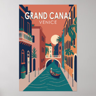 Gran Canal Venecia Viajes Arte Vintage