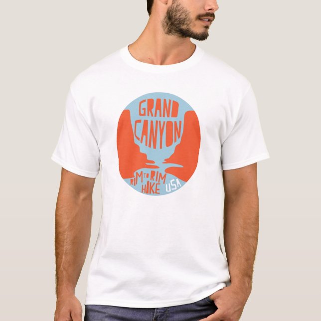 Gran Cañón - Camiseta de ascensión a Rim (Anverso)
