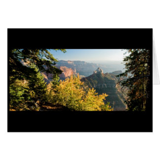 Gran Cañón con un pájaro dorado