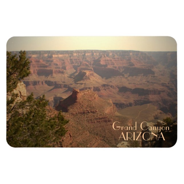 Gran Cañón de Arizona imán de rectángulo panorámic (Horizontal)