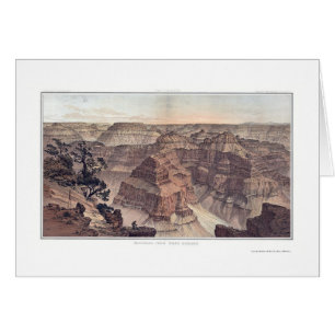 Gran Cañón de la pinta. Sublime por Dutton 1882A