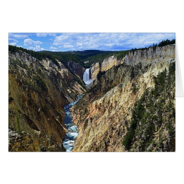 Gran Cañón del río Yellowstone (Anverso (Horizontal))