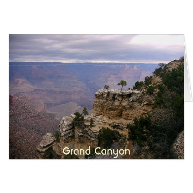 Gran Cañón y Árboles (Anverso (Horizontal))
