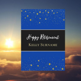 ¡Gran Celebración! Feliz jubilación Tarjeta de fel