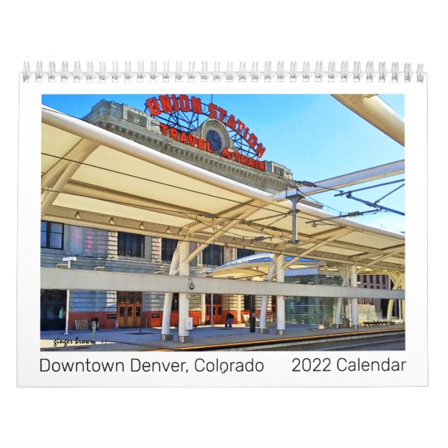Gran centro de Denver 2022, Calendario de Co Photo (Tapa)