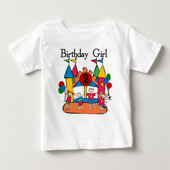 Gran Chica  2º cumpleaños camisetas y regalos (Anverso)