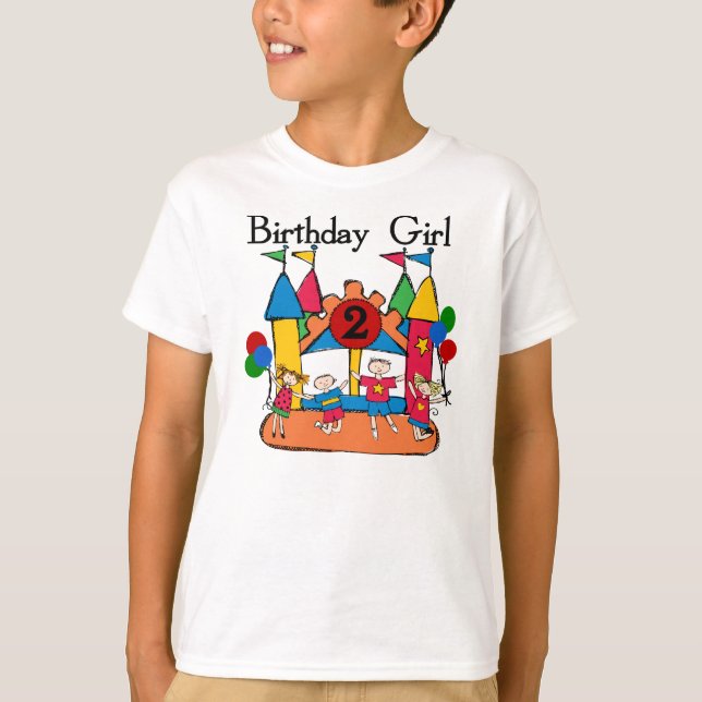 Gran Chica  2º cumpleaños camisetas y regalos (Anverso)