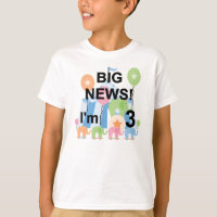 Gran Circo de Noticias Tercer Camisetas de Cumplea