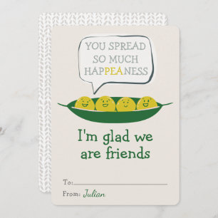 Gran clase de Día de San Valentín de Hap-Pea-ness