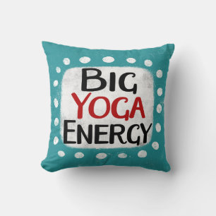 Gran Cojín decorativo de energía del yoga
