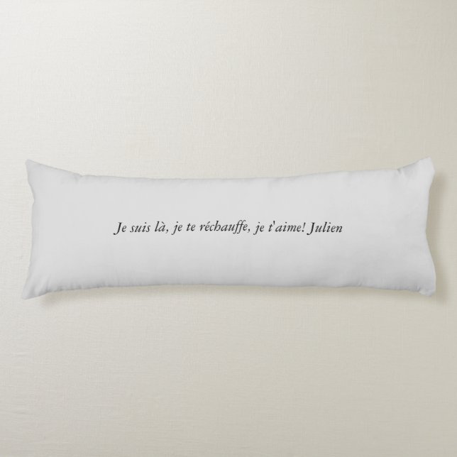 Gran cojín personalizable dos lados (Anverso)