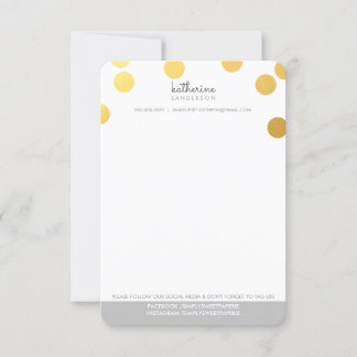 GRAN CONFETTI SPOT Relieve metalizado dorado negri