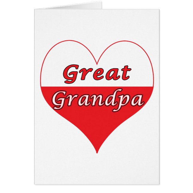 Gran corazón polaco del abuelo (Frente)