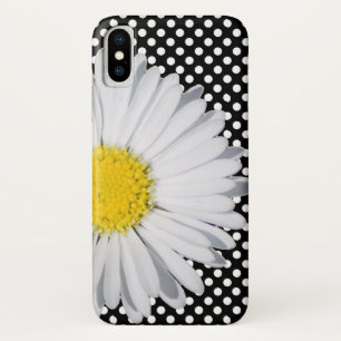 Gran Daisy y Polka Dot iPhone X Funda
